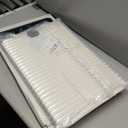 Stone Bath Mat Diatomaceous Earth Shower Mat Non-Slip Super Absorbent Diatomite Stone Mats for Bathroom Floor/Ktichen Cuonter Quick-Drying Easy to Clean (24''*16''White)