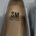 SM New York Silver Women's Flats Shoes, Size 8