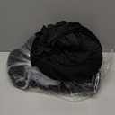 Obstal 6 Pack Stretch Spandex Table Covers for 6 Foot Tables - 6 FT Universal Rectangular Fitted Tablecloth Protector for Wedding, Banquet, Party (Black, 72 Length x 30 Width x 30 Height Inches)