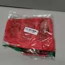 Noomelfish Girls Handkerchief Hem Twirl Dress Summer Cotton Sleeveless Skater Sundress (3-12 Years) (5-6 Years, Red)