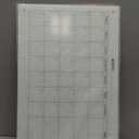 Audio-Visual Direct Magnetic Glass Dry Erase Board Set (3' x 2', Calendar White) for Wall - Monthly Planner