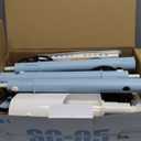 Steam Cleaner, 6 in1 Rotated Steam Mop Cleaner with 2 Modes, 2 Microfiber Pads, 400ML Removable Tank, 23FT Power Cable, Detachable Steam Mops for Floor, Laminate Floor, Tiles Cleaning (Peacock Blue)