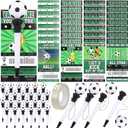28 Set Valentine's Day Sports Cards with Ballpoint Pen Set - 2026 Soccer Pens Sports Cards for Valentine's Day School Classroom Kid Exchange Gift Birthday Party Favor