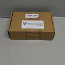 48 Pcs DIY Christmas Picture Frame Ornaments with Red Ribbon, Acrylic Xmas Tree Photo Frame Bulk, Hanging Photo Christmas Ornaments, Plastic Ornament Tree Decor (Round,Square,Heart,Butterfly)