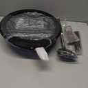 Carbon Steel Wok, 13-Inch, Pre-Seasoned, Non-Stick, with Lid and Spatula, Flat Bottom, Ideal for Stovetop Cooking