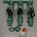 Orbit 3 Pack Irrigation Valve Manifold System - Three Valves