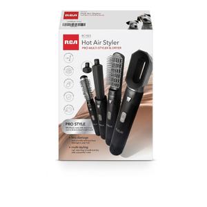 RCA Hot Air Styler Pro Multi-styler and Dryer, Black