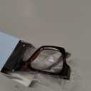 livho Oversized Blue Light Blocking Glasses for Woman and Men - Rectangle Fashion Glasses for Computer, Chic Preppy Frame (*Coco Tortoise)