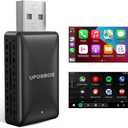 Android Auto Wireless Adapter/Wireless CarPlay Adapter 2 in 1 Plug & Play Car Dongle Converts Wired to Wireless Carplay Fit for OEM Wired Carplay,5.8Ghz WiFi Fast Auto Connect & Online Update
