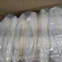 100 Pcs Beige Washable Removable Universal for Wedding Party Dining Banquet Polyester Spandex Stretch Slipcovers Chair Covers