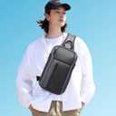 BANGE Men's Crossbody Backpack - Waterproof Shoulder Bag for Travel, Hiking & Daily Commute