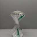 Mkono Necklace Holder Metal Jewelry Display Stand Necklace Organizer with 22 Hooks for Storage and Hanging Bracelet Keychain Home Room Decor for Women, Gold