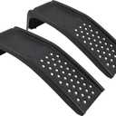 Car Ramps Set 8000lbs Auto Ramp, Set of 2 Ramps (Black, 36.42" L x 13.39" W x 11.81" H)