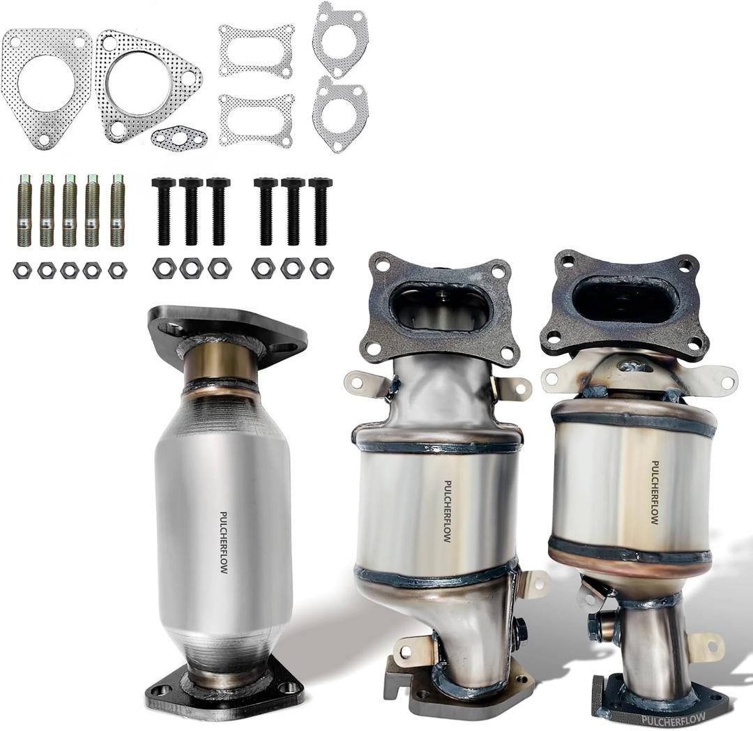 Catalytic Converter Compatible with 2009-2018 Honda Pilot, 2008-2017 Honda Accord, 2008-2019 Honda Odyssey 3.5L, 2009-2021 Honda Ridgeline 3.5L High Performance (EPA Compliant)