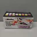 Mueller The Real Original Pro Chopper Since 2013 Vegetable Chopper Mandoline Slicer, 8 Blade Food Veggie Chopper Onion Vegetable Cutter with Container, Kitchen Gadgets & Essentials, (10 in 1) (Gray)