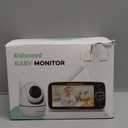 Kidsneed Baby Monitor with Camera and Audio - 5 inch 720P Video Baby Monitor, No WiFi, 48H Battery Life, Night Vision, Two Way Talk, Remote Pan Tilt Zoom, Thermal Monitor1000 ft Range 530 (Black1)