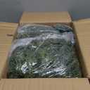 Cedar Christmas Garland with Lights for Mantle - 2 Pack Decorations 9ft Realistic Lighted Faux Pine Garlands for Xmas Home Decoration Indoor Stairs Railing Fireplace Outdoor Prelit Garland Door Decor