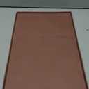 Hubulk Dog Feeding Mat,100% Waterproof Food Grade Silicone Pet Food and Water Bowl Placemat,Dishwasher, High Raised Edge to Prevent Spills,Nonslip Tray to Stop Messes on Floor（19"x12"x0.5", Brown）