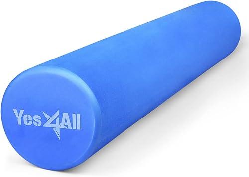 Yes4All EVA Firm Foam Roller for Back - Round Roller for Exercise, Yoga & Pilates 36 inch