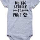 RAISEVERN Baby Boys Girls Clothes Newborn Bodysuit Funny Outfit 0-12 Months | Infant Gender Neutral Short Sleeve Romper with Cute Sayings Printed, Great for Unisex Baby Shower or Holiday Gifts