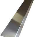 EAGLE 1 - (5 FT Long) Roof Drip Edge Flashing- 26 Gauge- 60"x4" x1.5"- 75 Degree Angle - Easy to Install- Matching Screws and Hex Bit Driver Included- Many Colors (2, Stainless Steel)