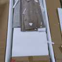 Garvee Dresser for Bedroom with 5 Drawers, 48" Tall Chest of Drawers, Wooden Closet Dresser with Storage Cabinet, Grey Farmhouse Dresser Organizer with Handles for Living Room, Hallway, Entryway - Grey