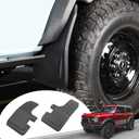 Mabett Mud Flaps for Ford Bronco Accessories 2021 2022 2023 2024 2025 4-Door No Punching Required Front Only 2PCS