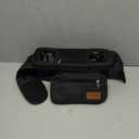 Momcozy Universal Stroller Organizer with Insulated Cup Holder Detachable Phone Bag & Shoulder Strap, Fits for Stroller like Uppababy, Baby Jogger, Britax, BOB, Umbrella and Pet Stroller (Black)