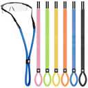 SATINIOR 12 Dental Loupes Strap Glasses Holder Colorful Eyewear Retainer Adjustable Eyewear Lanyard Sunglasses Strap Cord Around Neck for Dental Professionals Assistant Student Tooth Lover Gift