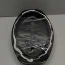 13” Roaster Pan with Lid and Rack, Small Enamel Roaster Pan with Oval Roasting Rack, Granite Baking Pot for Chicken Turkey Lamb, Heat Resistant, Oven/Dishwasher/All Stovestops Compatible