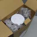 NETANY Plastic 50 Oz Water Carafe with Flip Top Lid, Set of 2 Square Base Juice Containers, Clear Plastic Pitcher  for Water, Iced Tea, Juice, Beverage, Cold Brew and Mimosa Bar  HAND WASH ONLY