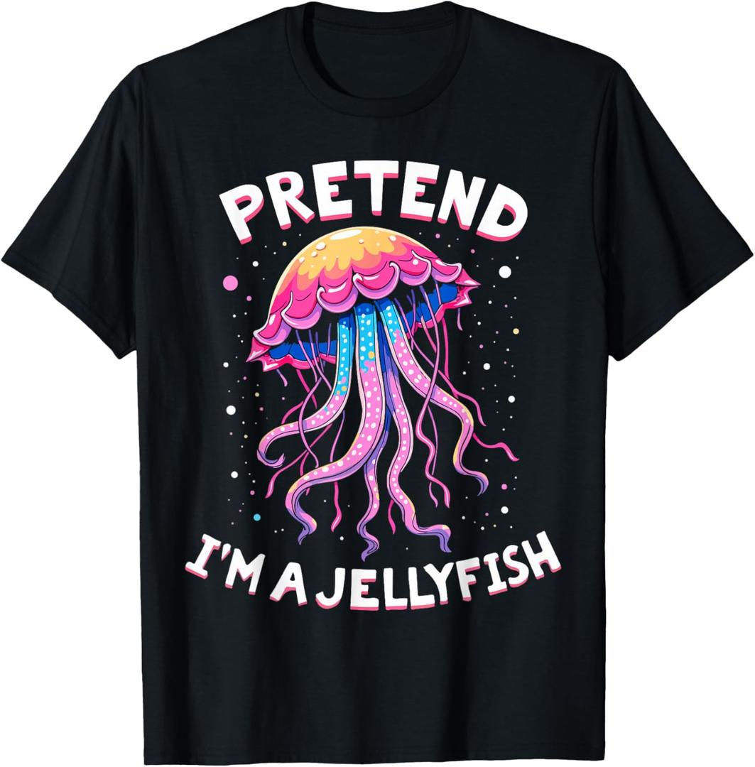 Pretend I'm A Jellyfish Ocean-Themed Costume T-Shirt L