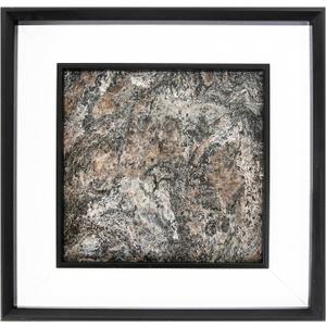 Natural Marble Decorative Wall Art Home Decor for Bedroom Abstract Lithographic Painting for Living Room Hand Made Aesthetic Classroom Farmhouse Heavy Texture Picture Frames 10x10 in Platinum Diamond