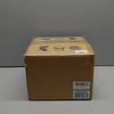 SLAWA Outdoor Post Caps Lights Modern Square Fence Pillar Lamps Waterproof Lawn Column Cap Lamp Courtyard Stainless Steel Housing Light Deck Post Light Fixture with Pier Mount Yard Pedestal Light (25cm)