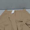 LILLUSORY Wide Leg Dress Pants Women's High Waisted Dressy Trousers (Large, Coffee)