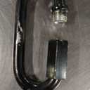 8Pcs 3.5 Quick Link Chain Connector, 2200lbs Capacity M10 Heavy Duty High Strength Giant Carabiners for Hammock, Swing, Camping, Fishing, Hiking