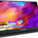 FANGOR Portable Monitor, 15.6" FHD 1080P Travel Monitor for Laptop, Ultra-Slim HDR IPS Computer Gaming Display, USB-C HDMI Screen Extender with Smart Cover for Laptop PC Phone Mac Xbox PS4/5 Switch