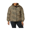 Amazon Essentials Women's Relaxed-Fit Mock-Neck Short Puffer Jacket 4X