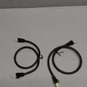 Vabogu Cat 8 Ethernet Cable, 1.5Ft 3Ft 6Ft 10Ft 15Ft 20Ft 30Ft 40Ft 50Ft 60Ft 100Ft Heavy Duty High Speed Internet Network Cable, Professional LAN Cable Shielded in Wall, Indoor&Outdoor, Set of 2