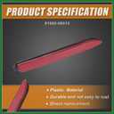 Motoforti 81910-08010 Bumper Reflector Light Cover for Toyota RAV4 19-21 | Red, Long-lasting, for Lexus RC300 2016-2021, Right Rear, for Toyota RAV4 2019-2021