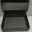 LIFELUM Gift Box 13.5''x10''x4'' Large Gifts Box with Magnetic Lids Black Gift Boxes for Father's Day graduation gifts Contains Card, Ribbon, Filler