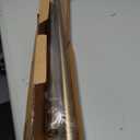 Ivilon Window Curtain Rod Decorative End Cap Design, 1 Inch Rod, 72 to 144 Inch. Warm Gold