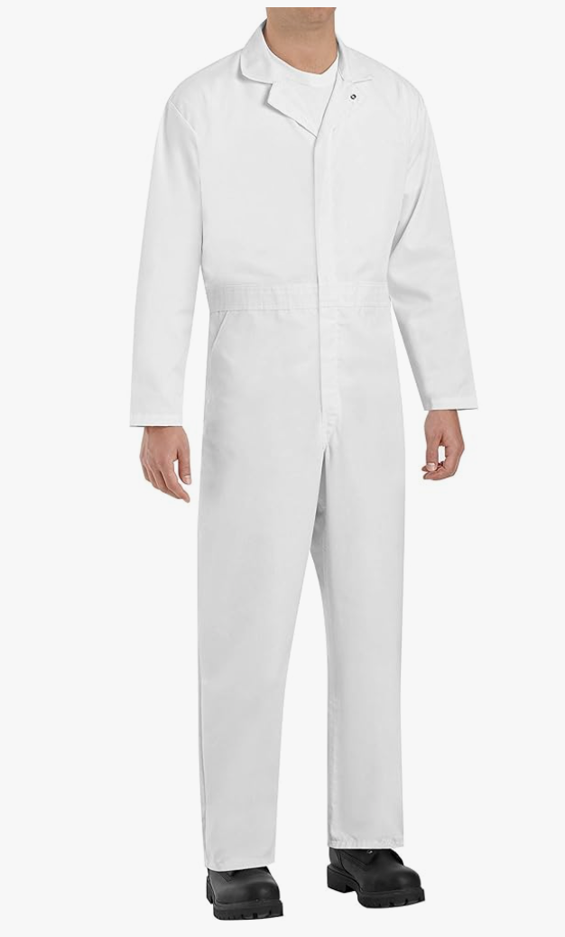 Red Kap Men's Twill Action Back Painter's Coverall, Size M