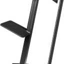 Universal Fit Boat Trailer Steps, Trailer Step Universal Fit for Boat Trailer Black Steel (2 Steps)