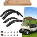 Golf Cart Fender Flares for Club Car DS 1994-Up, Front and Rear with Mounting Hardware(Set of 4) nting Hardware(Set of 4)
