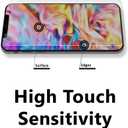 DOME GLASS Whitestone [Perfect Full Coverage] Tempered Glass Screen Protector for iPhone 12 mini with UV lamp [1Pack]