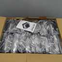 4x4 Solar Post Cap Lights 12 Pack, 4 Modes Outdoor Post Lights Solar Powered Dusk to Dawn Outdoor Post Light Solar Light for 4x4 3.5x3.5 Fence Post Mailbox Post