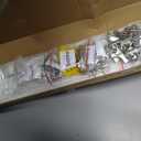 Aluminum Ceiling Curtain Track White 9-12 ft Wall Mount Rail