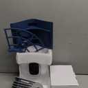 Smart Bird Feeder with Camera for Backyard, AI Bird Species Identification, Solar Powered Outdoor Bird Camera with Auto Capture & App Notifications (Blue)