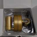 EZVALO LED Spotlight Indoor, 5500mAh Rechargeable Battery Uplighting Indoor, Wireless Mini Art Accent Spot Lights with Remote, for Plants Display Painting Dartboard Artwork Portrait Closet(2Pack-Gold)